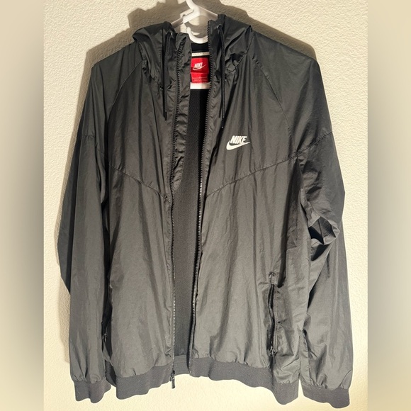 Nike Men's Charcoal Windbreaker Size Large - Picture 5 of 10